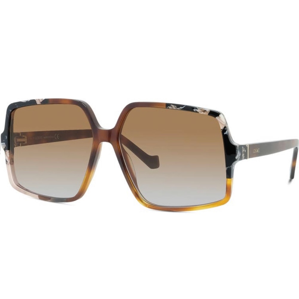 Loewe 61mm Geometric sunglasses NEW w case AUTHENTIC